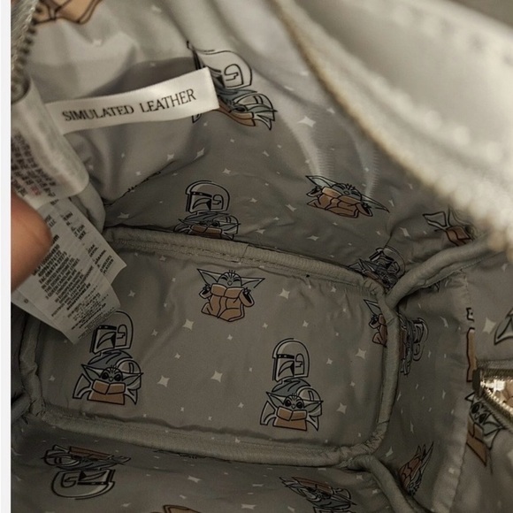 Loungefly Disney Parks Star Wars Madolorian Glow In The Dark Backpack main image 2
